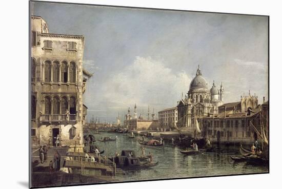 Entrance to the Grand Canal, Venice-Bernardo Bellotto-Mounted Giclee Print