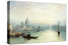 Entrance to the Grand Canal, Venice-Myles Birket Foster-Stretched Canvas