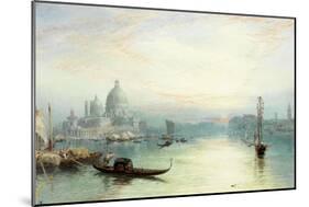 Entrance to the Grand Canal, Venice-Myles Birket Foster-Mounted Giclee Print