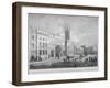 Entrance to the Grand Junction Railway Terminal, Skinner Street, Near Holborn Viaduct, London, 1835-null-Framed Giclee Print