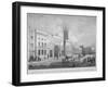 Entrance to the Grand Junction Railway Terminal, Skinner Street, Near Holborn Viaduct, London, 1835-null-Framed Giclee Print