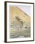 Entrance to the Great Pyramid, Egypt, 19th Century-Richard Phene Spiers-Framed Giclee Print