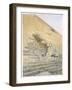 Entrance to the Great Pyramid, Egypt, 19th Century-Richard Phene Spiers-Framed Giclee Print