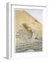 Entrance to the Great Pyramid, Egypt, 19th Century-Richard Phene Spiers-Framed Giclee Print