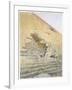 Entrance to the Great Pyramid, Egypt, 19th Century-Richard Phene Spiers-Framed Giclee Print