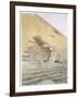 Entrance to the Great Pyramid, Egypt, 19th Century-Richard Phene Spiers-Framed Giclee Print