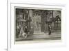 Entrance to the Great Shinto Temple at Kobe, Japan-Charles Edwin Fripp-Framed Giclee Print