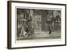 Entrance to the Great Shinto Temple at Kobe, Japan-Charles Edwin Fripp-Framed Giclee Print