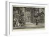 Entrance to the Great Shinto Temple at Kobe, Japan-Charles Edwin Fripp-Framed Giclee Print