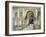 Entrance to the Hall of the Two Sisters, from "Sketches and Drawings of the Alhambra," 1835-John Frederick Lewis-Framed Giclee Print