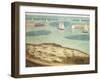 Entrance to the Harbor, 1888-Georges Seurat-Framed Giclee Print