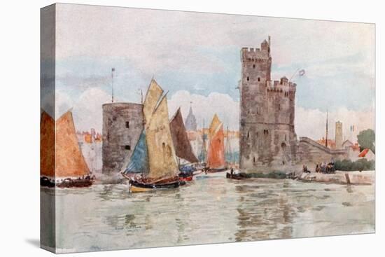 Entrance to the Harbor, La Rochelle-Herbert Menzies Marshall-Stretched Canvas