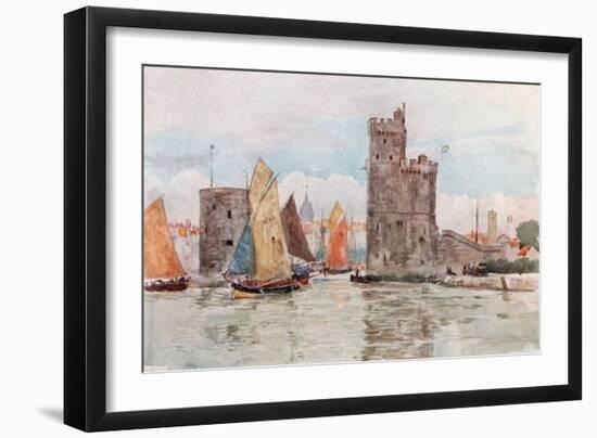 Entrance to the Harbor, La Rochelle-Herbert Menzies Marshall-Framed Giclee Print