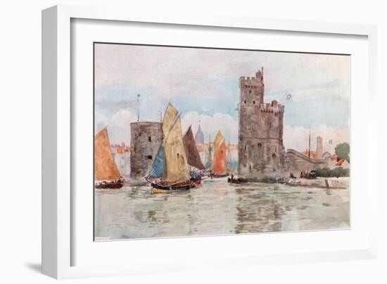 Entrance to the Harbor, La Rochelle-Herbert Menzies Marshall-Framed Giclee Print