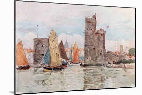 Entrance to the Harbor, La Rochelle-Herbert Menzies Marshall-Mounted Giclee Print