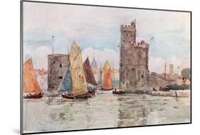 Entrance to the Harbor, La Rochelle-Herbert Menzies Marshall-Mounted Giclee Print