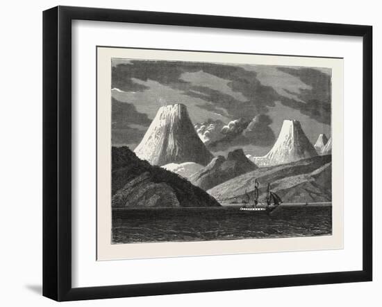 Entrance to the Harbour of Petropavlovski-null-Framed Giclee Print