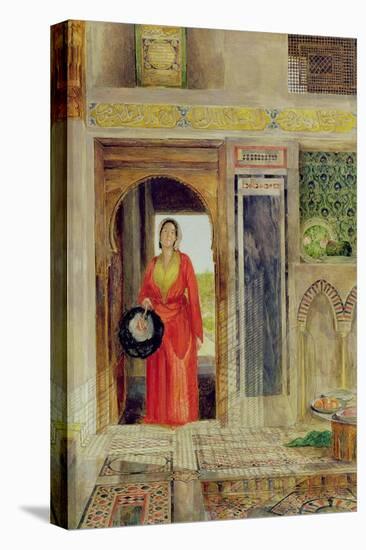 Entrance to the Harem, 1871-John Frederick Lewis-Stretched Canvas