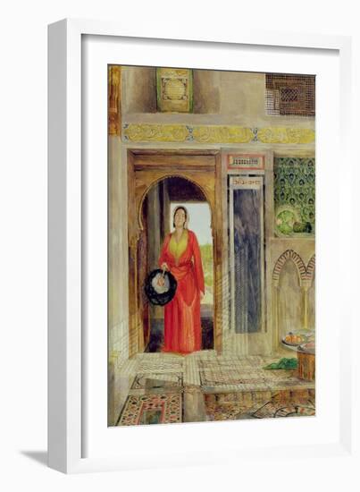 Entrance to the Harem, 1871-John Frederick Lewis-Framed Giclee Print