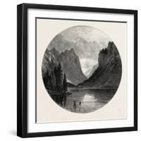 Entrance to the Hollensteinthal, Tyrol, Austria, 19th Century-null-Framed Giclee Print