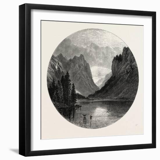 Entrance to the Hollensteinthal, Tyrol, Austria, 19th Century-null-Framed Giclee Print