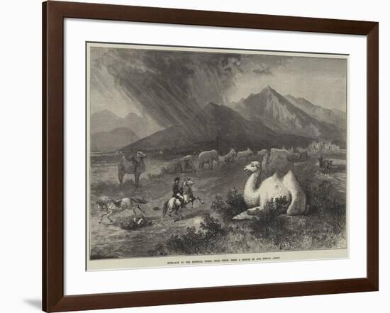 Entrance to the Imperial Tombs, Near Pekin-null-Framed Giclee Print