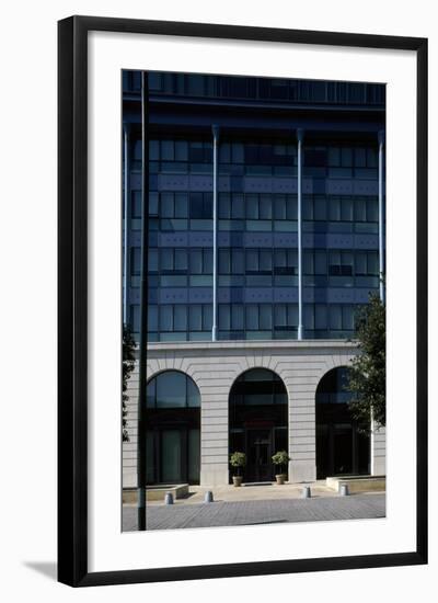 Entrance to the Interamerican Tower Building-null-Framed Giclee Print