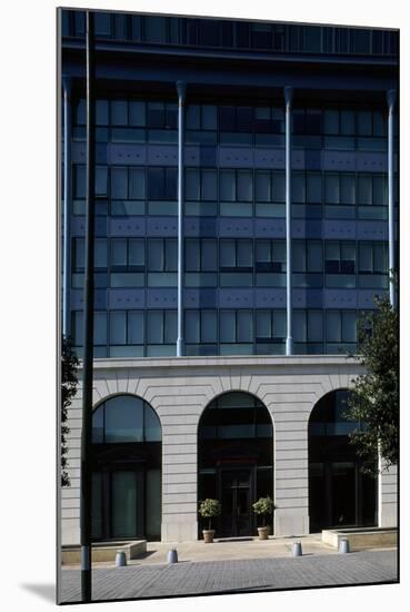 Entrance to the Interamerican Tower Building-null-Mounted Giclee Print