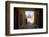 Entrance to the Jain Swaminarayan Temple, Gondal, Gujarat, India, Asia-Annie Owen-Framed Photographic Print