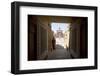 Entrance to the Jain Swaminarayan Temple, Gondal, Gujarat, India, Asia-Annie Owen-Framed Photographic Print