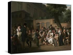 Entrance to the Jardin Turc, 1812-Louis Leopold Boilly-Stretched Canvas