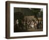 Entrance to the Jardin Turc, 1812-Louis Leopold Boilly-Framed Giclee Print