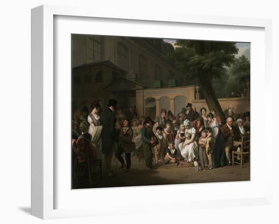 Entrance to the Jardin Turc, 1812-Louis Leopold Boilly-Framed Giclee Print