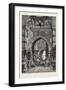 Entrance to the Khan El-Khalil, Egypt, 1879-null-Framed Giclee Print