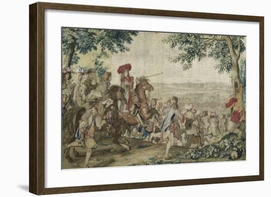 Entrance to the King at Dunkirk, September 2, 1662-Brun Charles Le-Framed Giclee Print