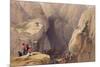 Entrance to the Kojak Pass from Parush, from Sketches in Afghaunistan-James Atkinson-Mounted Giclee Print