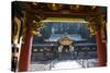 Entrance to the Lemitsu Mausoleum (Taiyuinbyo), UNESCO World Heritage Site, Nikko, Kanto, Japan-Michael Runkel-Stretched Canvas