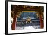 Entrance to the Lemitsu Mausoleum (Taiyuinbyo), UNESCO World Heritage Site, Nikko, Kanto, Japan-Michael Runkel-Framed Photographic Print