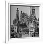 Entrance to the Luna Amusement Pavilion at Coney Island Amusement Park-Marie Hansen-Framed Photographic Print