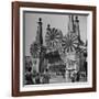 Entrance to the Luna Amusement Pavilion at Coney Island Amusement Park-Marie Hansen-Framed Photographic Print