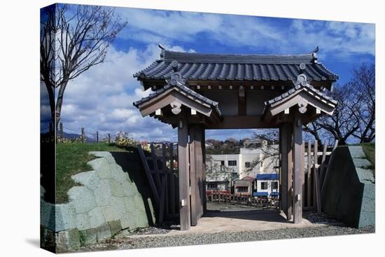 Entrance to the Matsumae Castle-null-Stretched Canvas