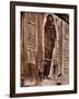 Entrance to the Mosque of Sultan Hassan, 1928-Louis Cabanes-Framed Giclee Print