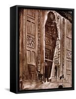 Entrance to the Mosque of Sultan Hassan, 1928-Louis Cabanes-Framed Stretched Canvas