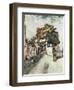 Entrance to the Moulin de la Galette-Vincent van Gogh-Framed Giclee Print
