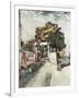 Entrance to the Moulin de la Galette-Vincent van Gogh-Framed Giclee Print