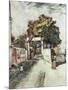 Entrance to the Moulin de la Galette-Vincent van Gogh-Mounted Giclee Print