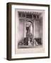 Entrance to the National Gallery in Trafalgar Square, Westminster, London, C1830-null-Framed Giclee Print