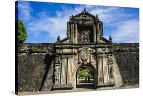 Entrance to the Old Fort Santiago, Intramuros, Manila, Luzon, Philippines, Southeast Asia, Asia-Michael Runkel-Stretched Canvas