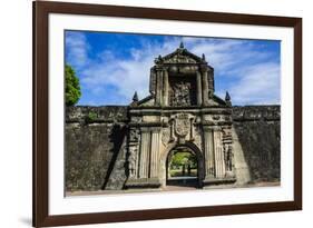 Entrance to the Old Fort Santiago, Intramuros, Manila, Luzon, Philippines, Southeast Asia, Asia-Michael Runkel-Framed Photographic Print