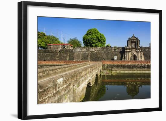 Entrance to the Old Fort Santiago, Intramuros, Manila, Luzon, Philippines, Southeast Asia, Asia-Michael Runkel-Framed Photographic Print